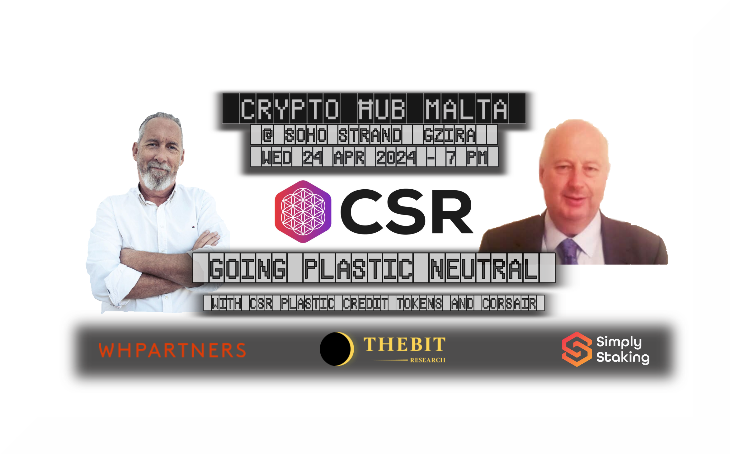 Crypto Hub Malta - Corsair -  Going Plastic Neutral  from 2024-04-24 in Crypto Hub Malta